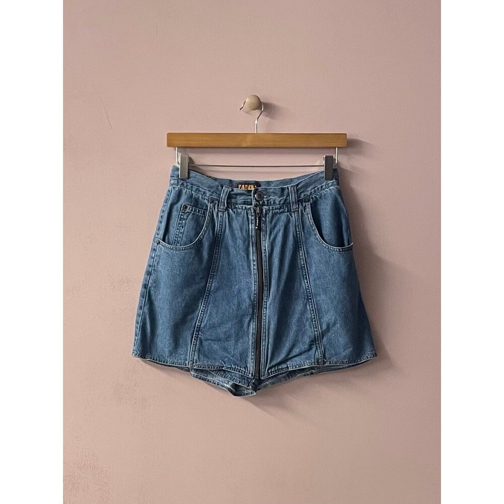 Vintage Faded Glory Denim Skort Size 7/8